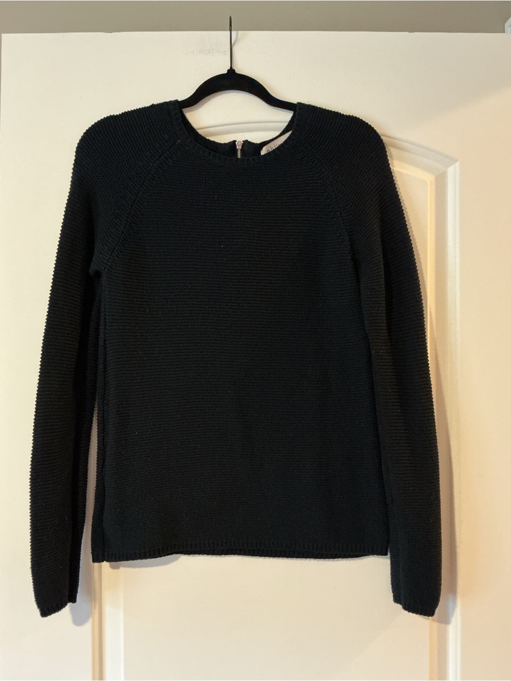 Classic Black Women's Knit Sweater